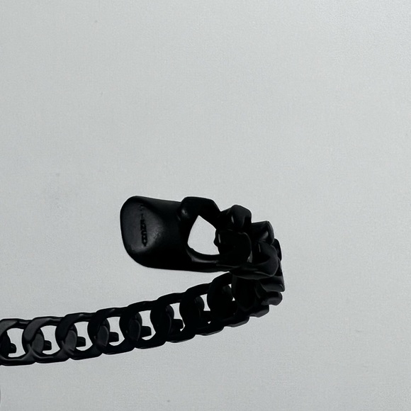 Givenchy Black Chain Bangle Bracelet - Picture 3 of 4